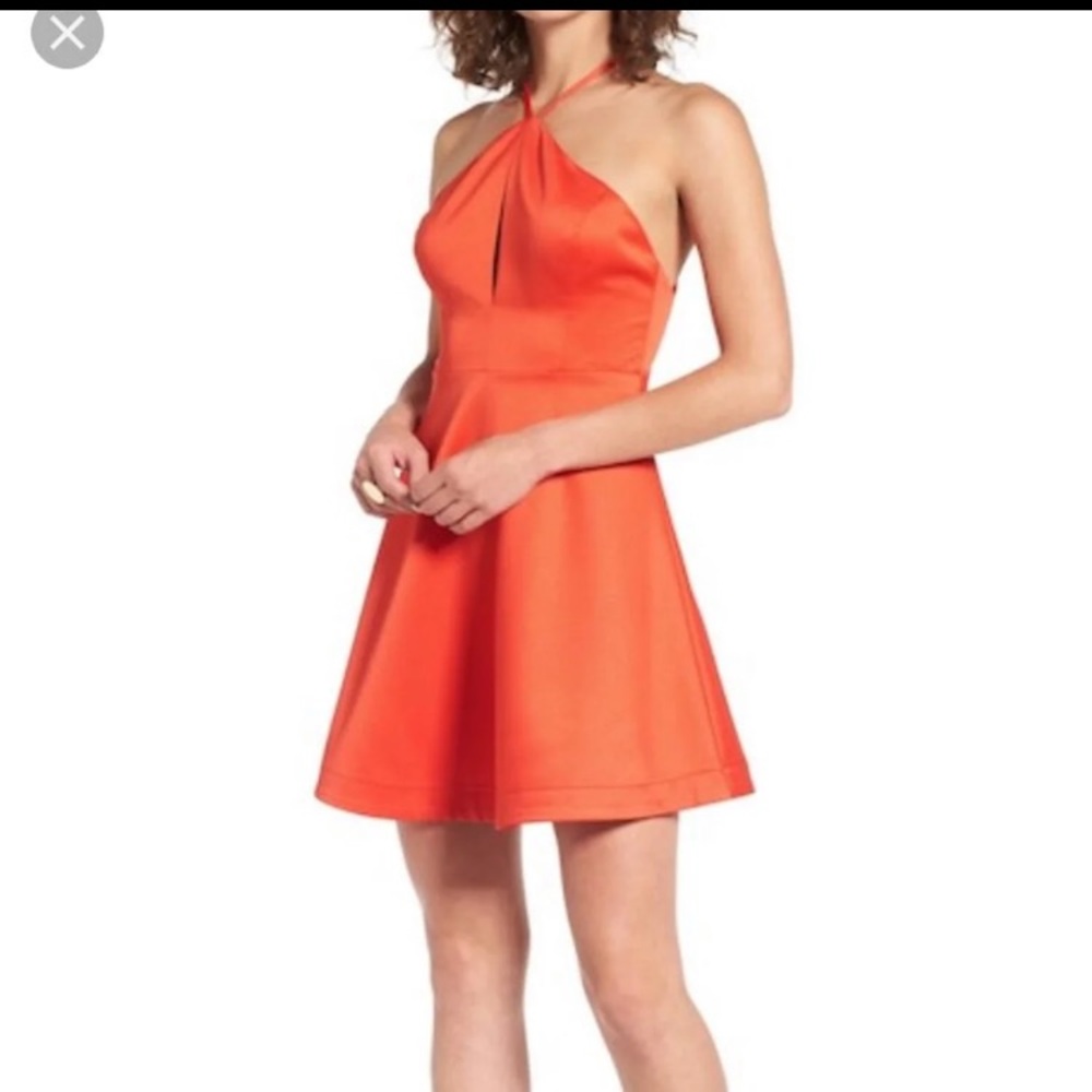 LUSH fit and flare dress.